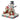 Chip n Dale Snowman Figurine