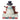 Chip n Dale Snowman Figurine