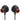 Gaming bubiuce sa mikrofonom JBL Quantum 50C Crne