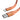 MCDODO CA-7962 Kabl USB-A na TIP-C, DUŽINA 1m, LED SVETLO, ORANŽ BOJA