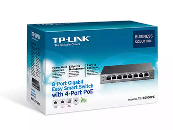 Svič smart 10/100/1000 8-port TP-Link TL-SG108PE/4 PoE