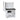 Šporet na čvrsto gorivo MBS SD 7 EM RS, beli, levi